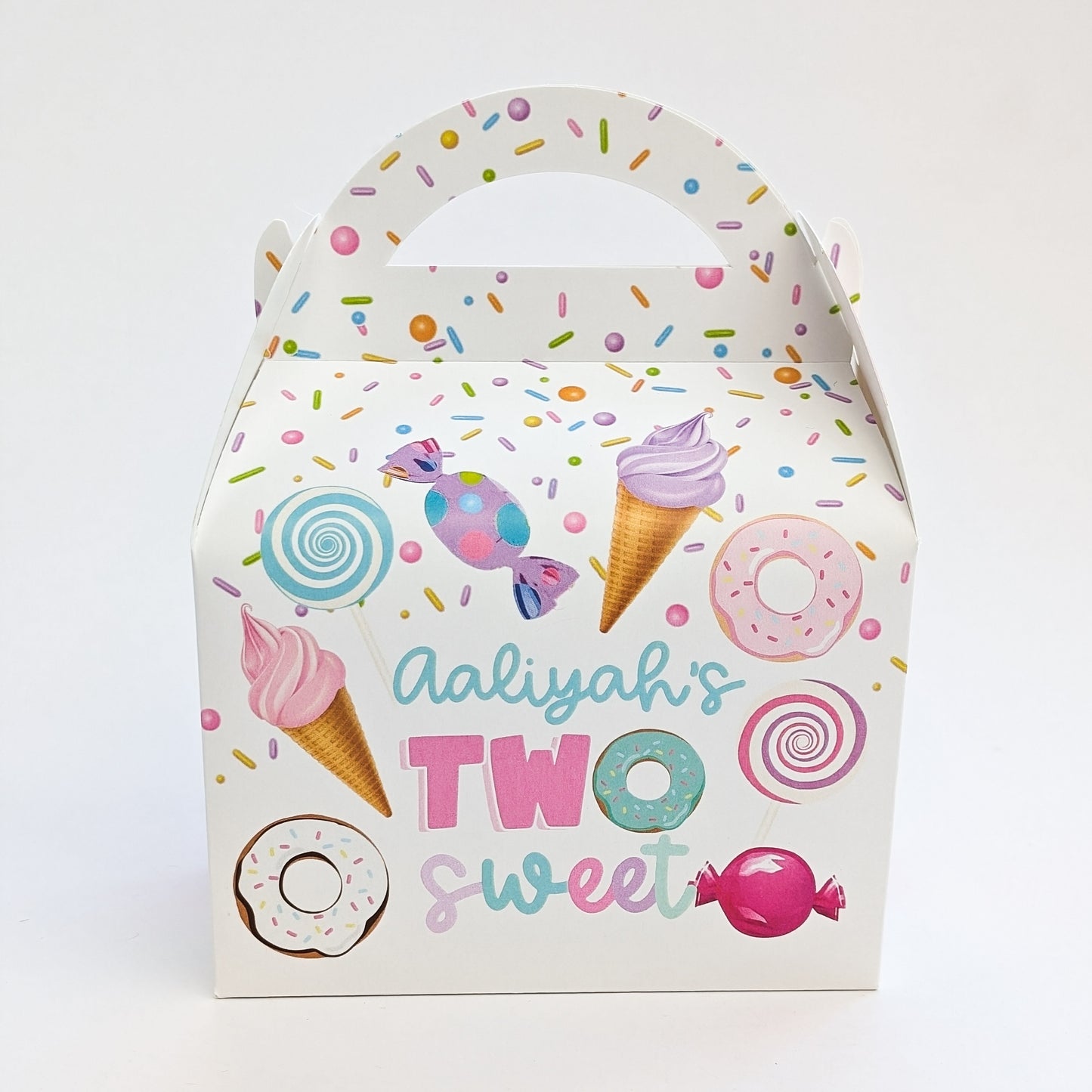 Candyland Two Sweet Birthday Party Treat Boxes Gift Bags