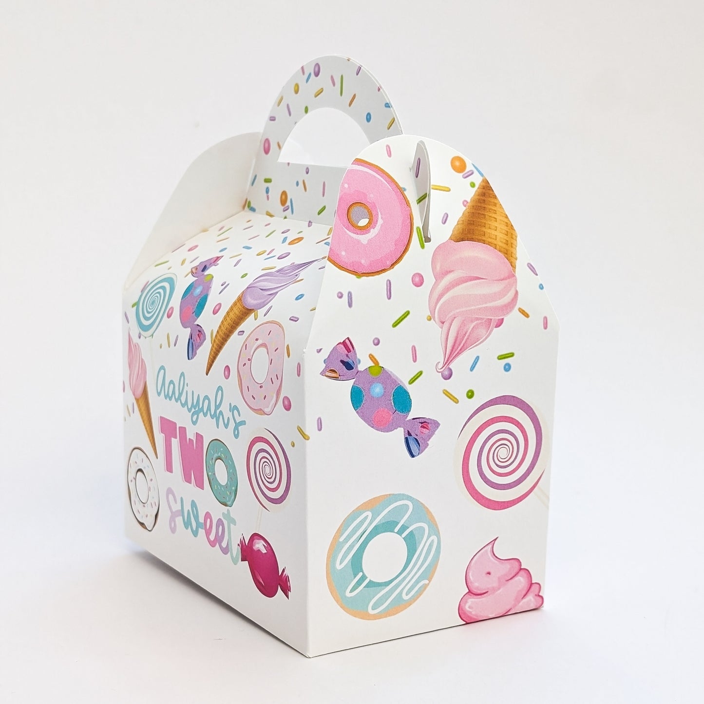 Candyland Two Sweet Birthday Party Treat Boxes Gift Bags
