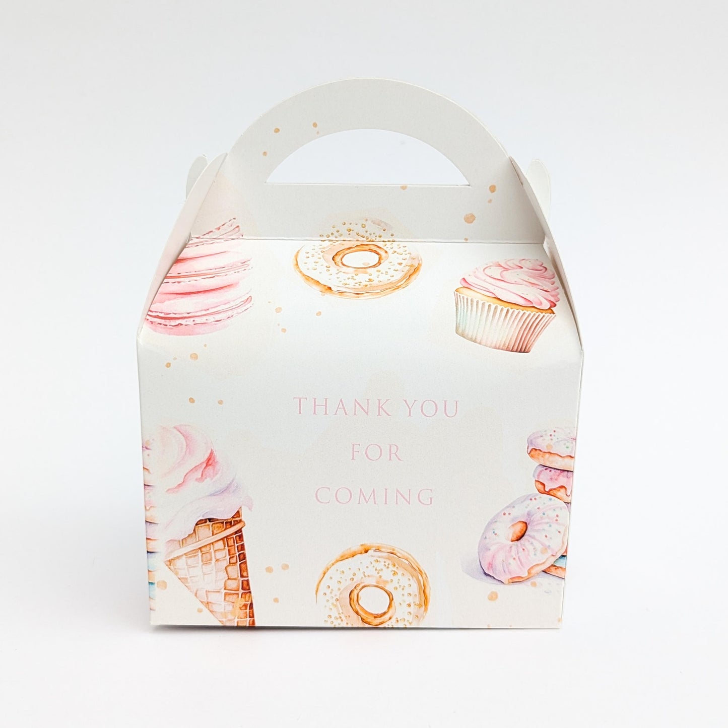 CANDYLAND SWEET Personalised Children’s Party Box Gift Bag Favour