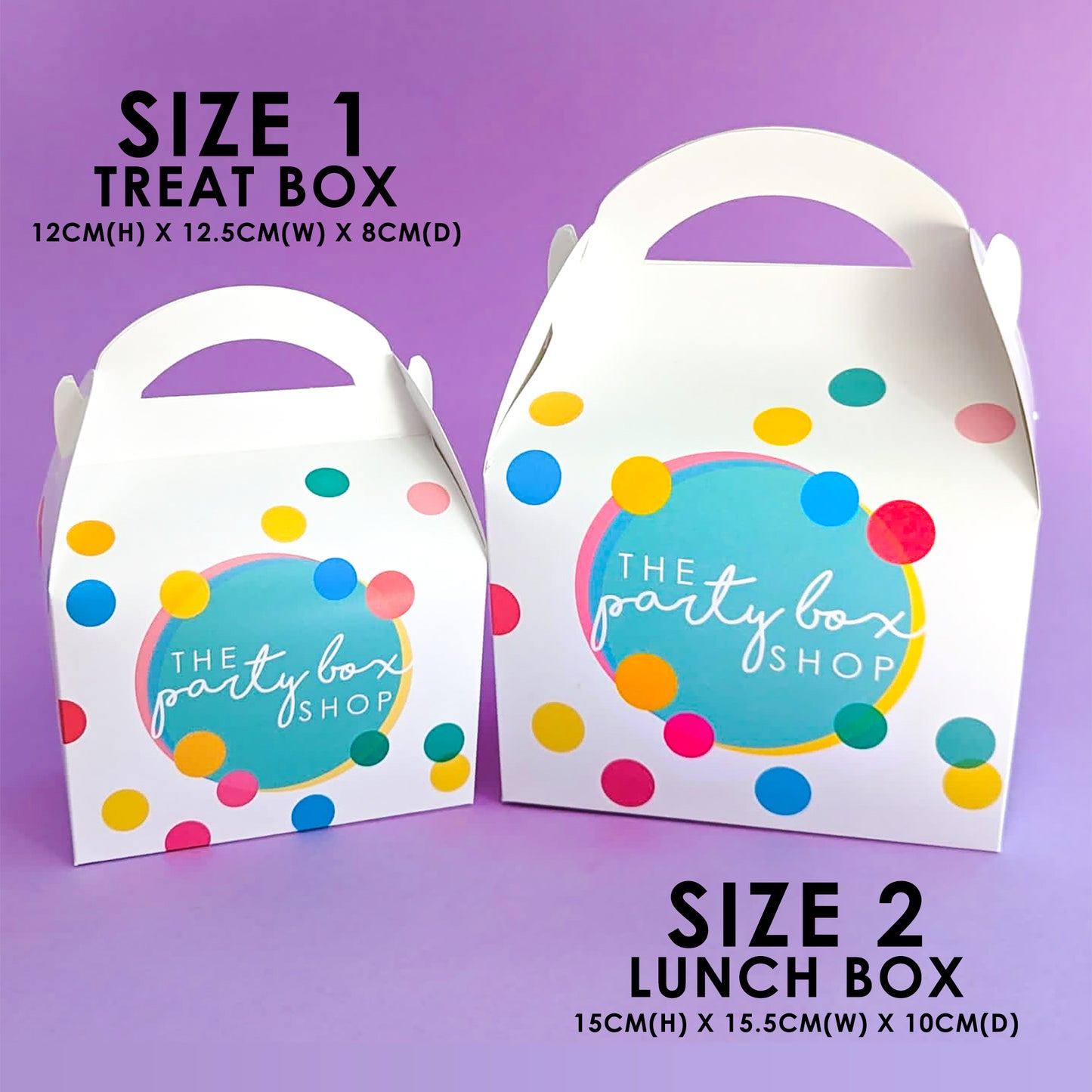 UNICORN Fantasy Watercolour Personalised Children’s Party Box Gift Bag Favour