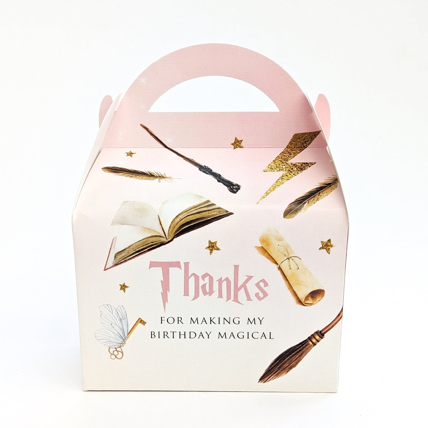 WIZARDING WORLD Personalised Children’s Party Box Gift Bag Favour