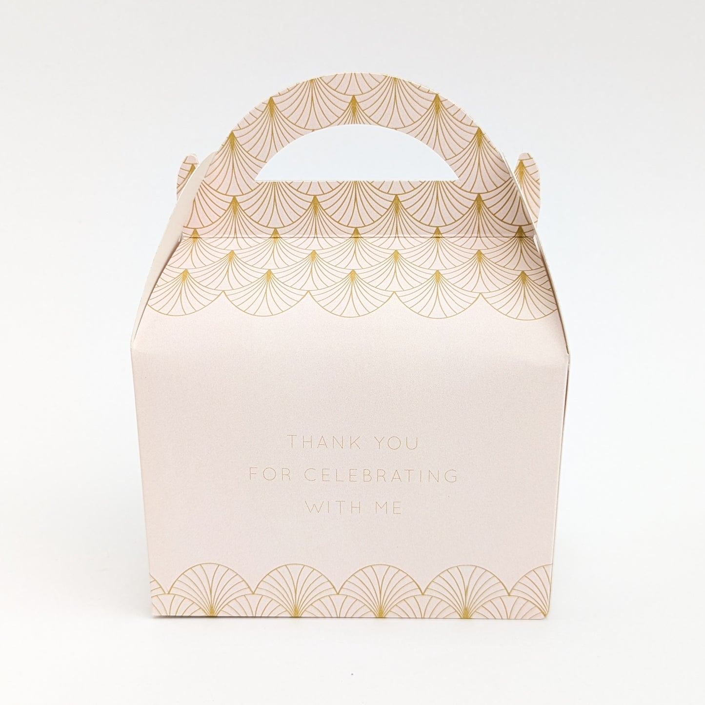 PINK Art Deco Women's 40th 30th Birthday Bridal Shower Gift Box