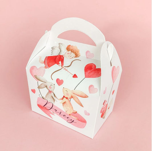 VALENTINES DAY Personalised Treat Boxes Gift Bags