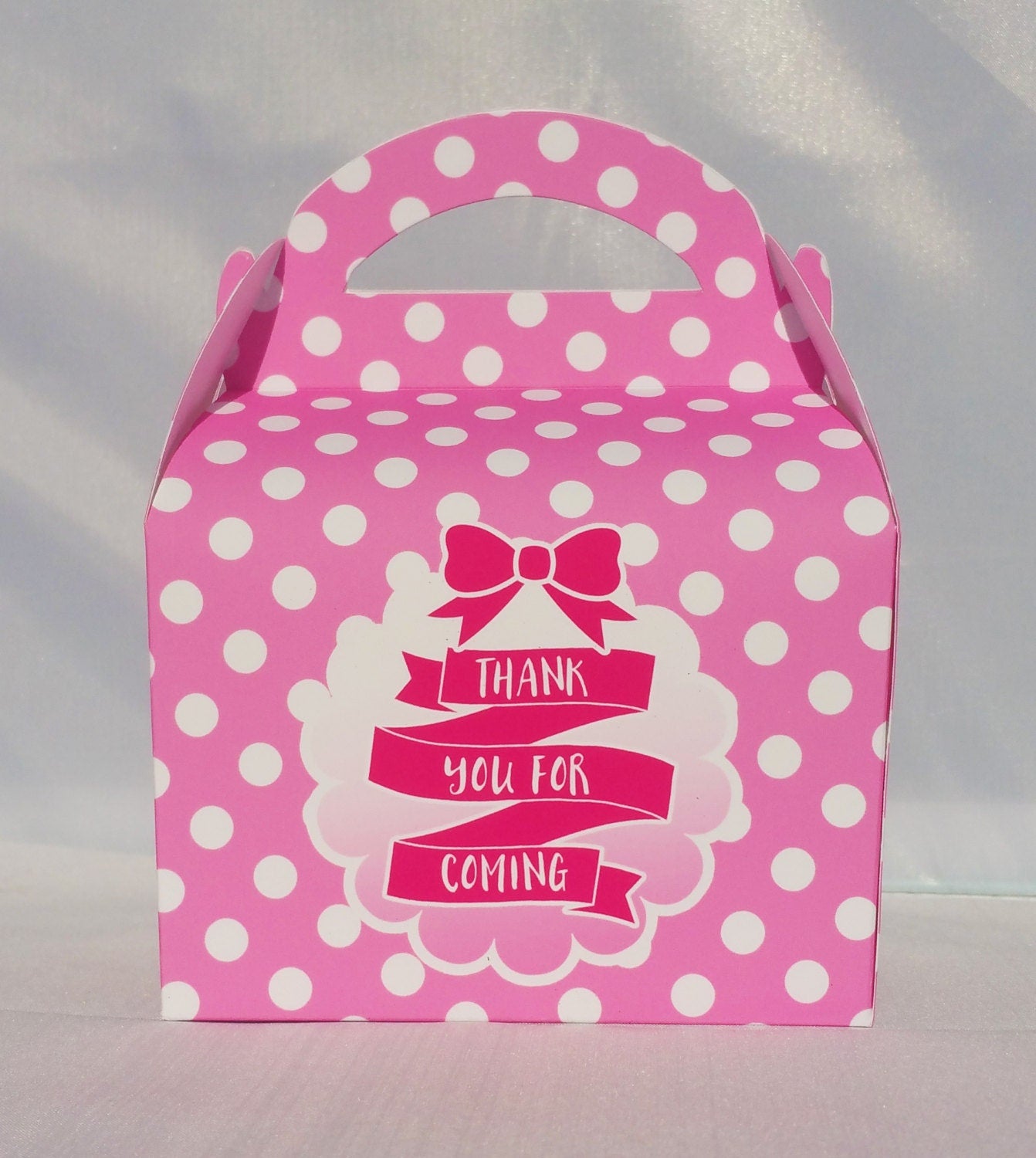 Ballerina Princess Personalised Children’s Party Box Gift Bag Favour