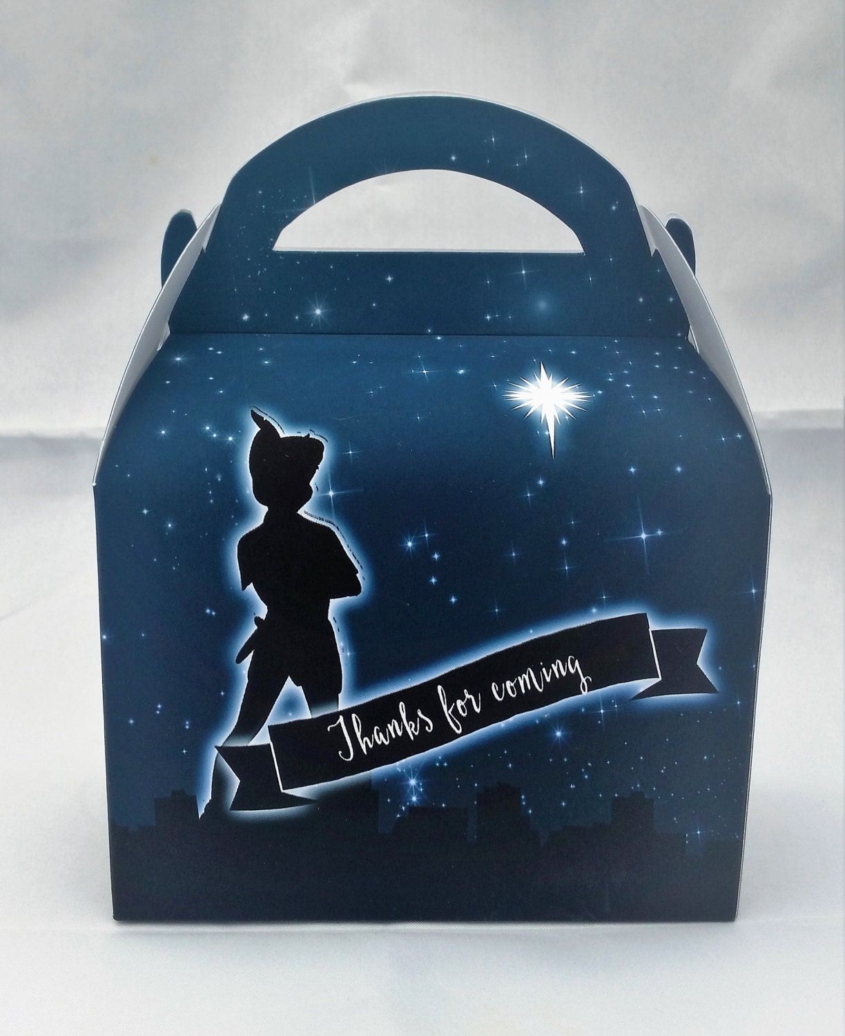 Peter Pan Personalised Children’s Party Box Gift Bag Favour