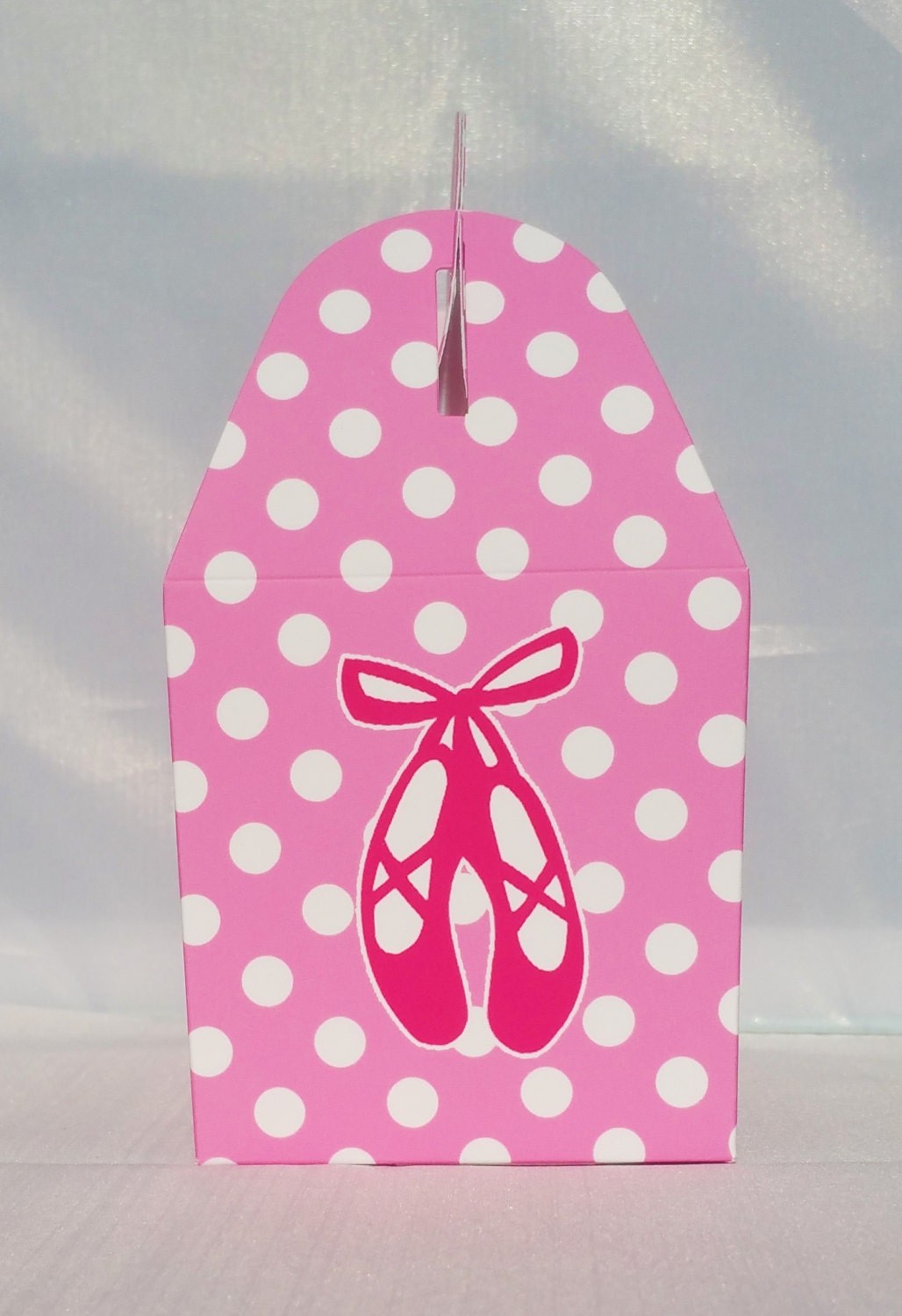 Ballerina Princess Personalised Children’s Party Box Gift Bag Favour