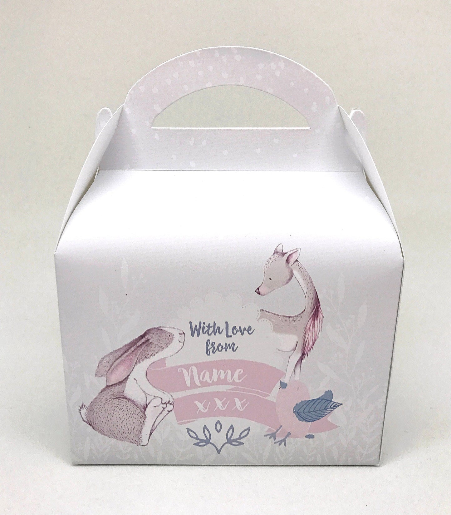 Christmas Enchanted Woodland Gift Box Party Favour