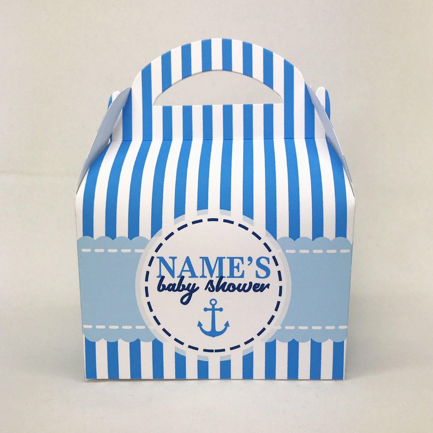 BABY SHOWER Pink or Blue Baby on Board Baby Shower Party Favour Gift Box