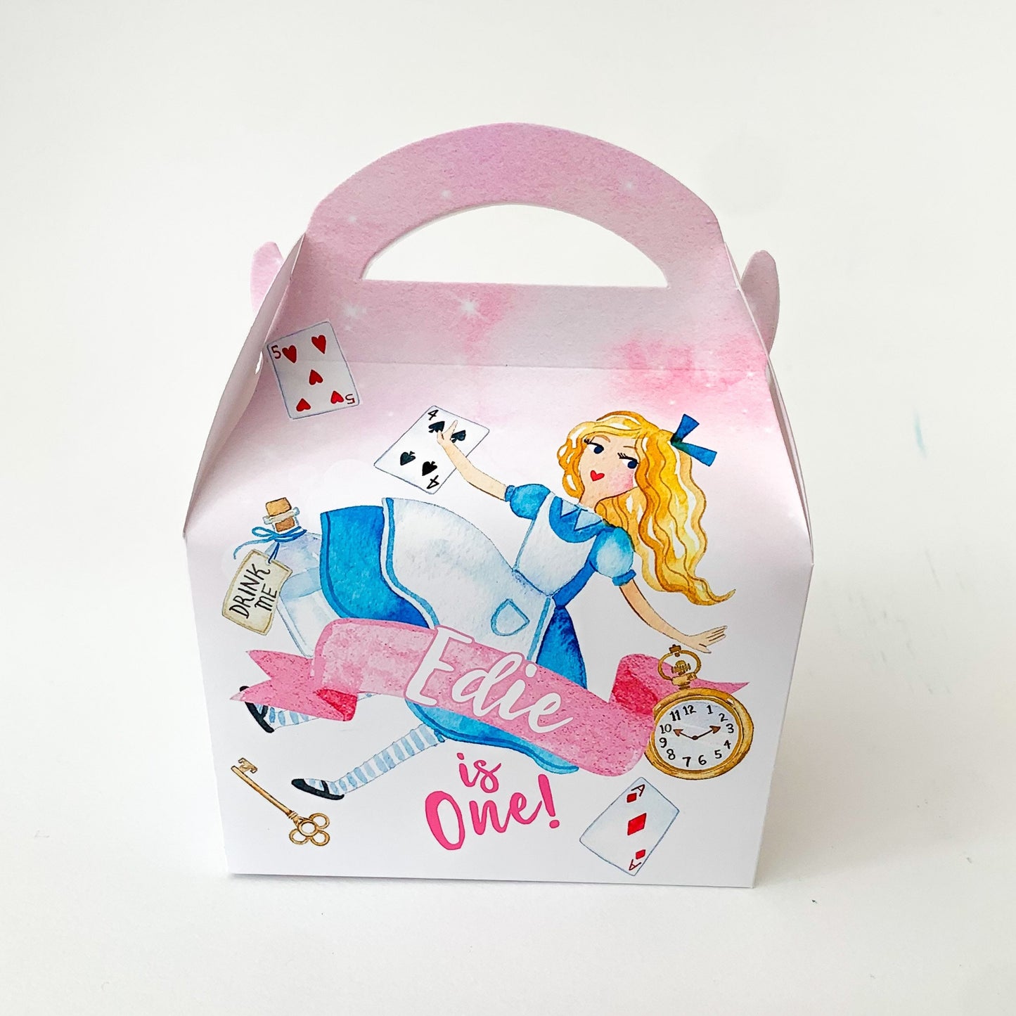 Alice in wonderland Personalised Children’s Party Box