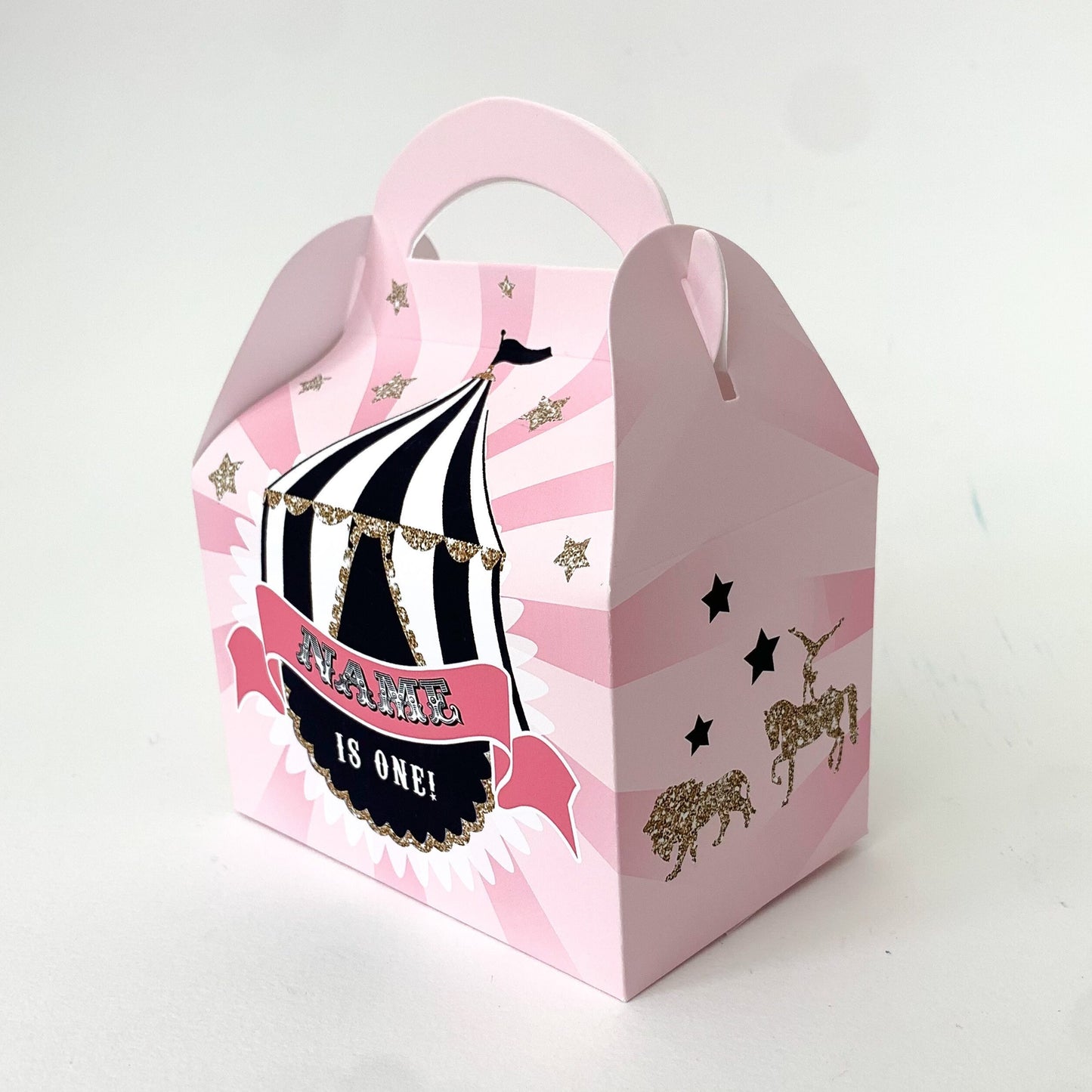 Circus carnival Personalised Children’s Party Box