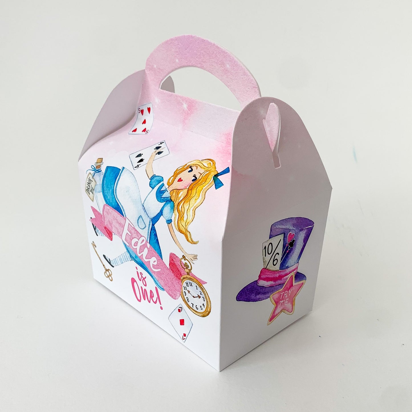Alice in wonderland Personalised Children’s Party Box