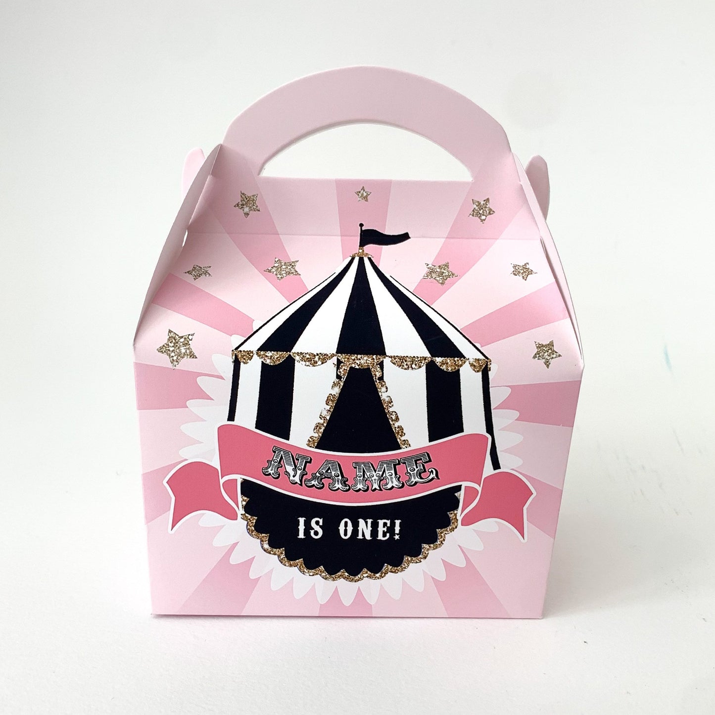 Circus carnival Personalised Children’s Party Box