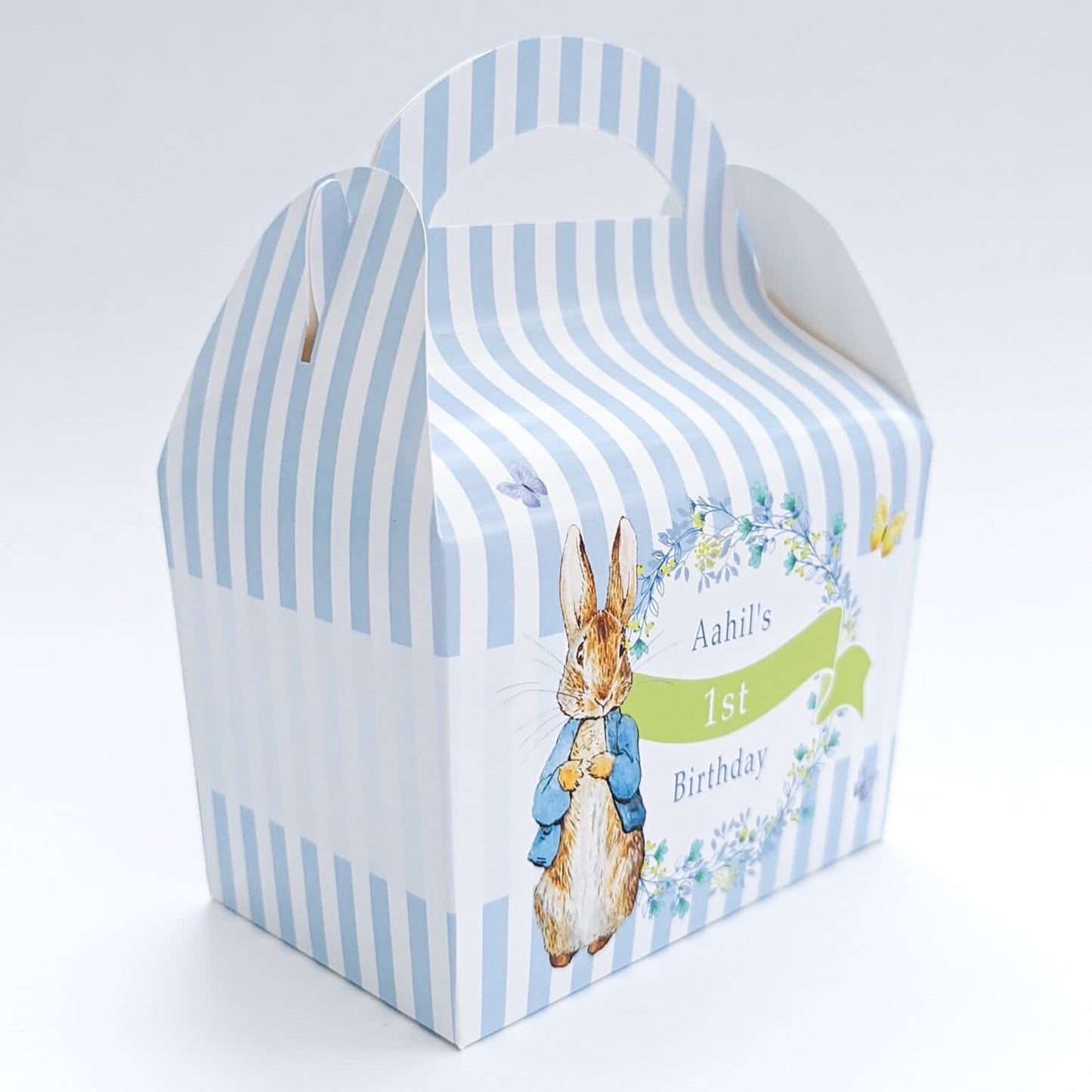 Peter Rabbit Personalised Children’s Party Box Gift Bag Favour