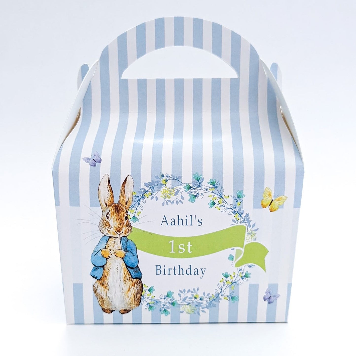 Peter Rabbit Personalised Children’s Party Box Gift Bag Favour