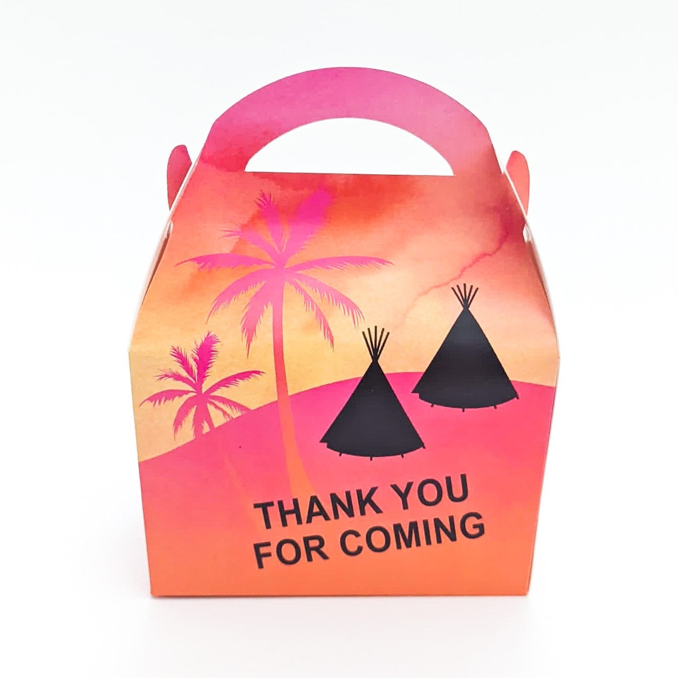 Festival Personalised Children’s Party Box Gift Bag Favour