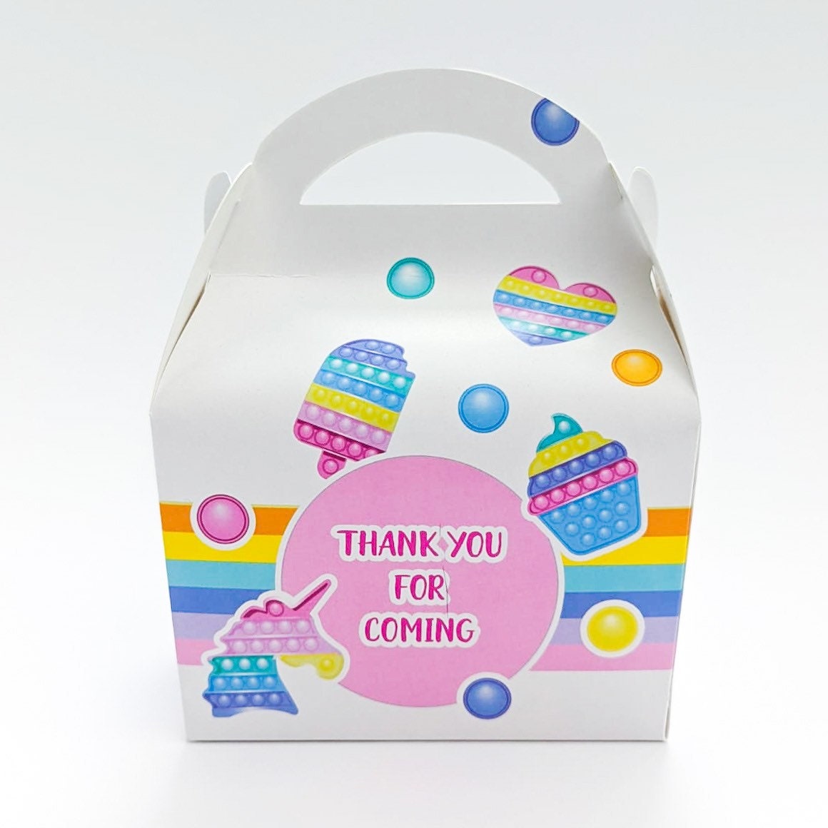 Pop it Personalised Children’s Party Box Gift Bag Favour