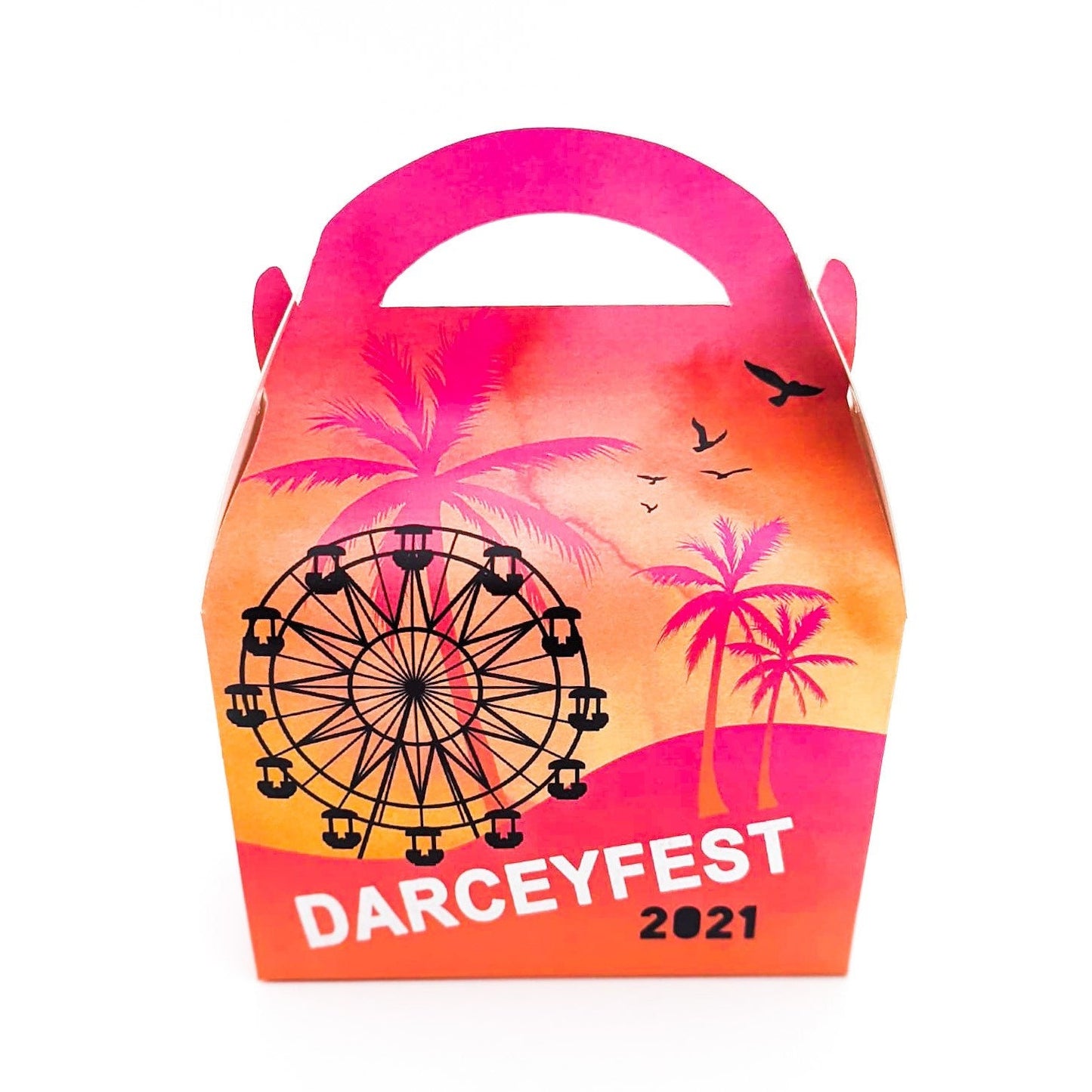 Festival Personalised Children’s Party Box Gift Bag Favour