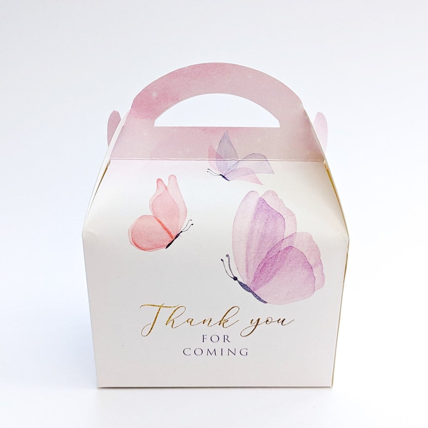 Butterfly Personalised Children’s Party Box Gift Bag Favour