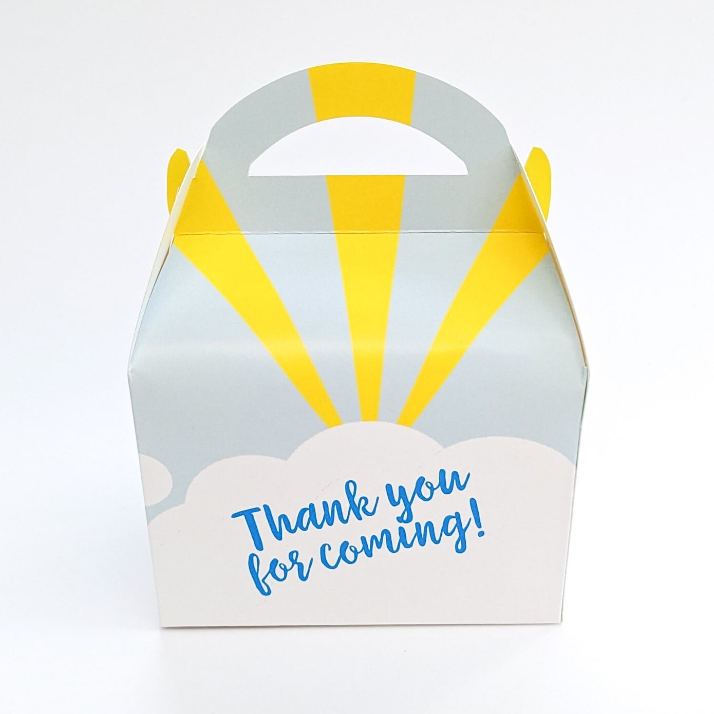 Sunshine Personalised Children’s Party Box Gift Bag Favour
