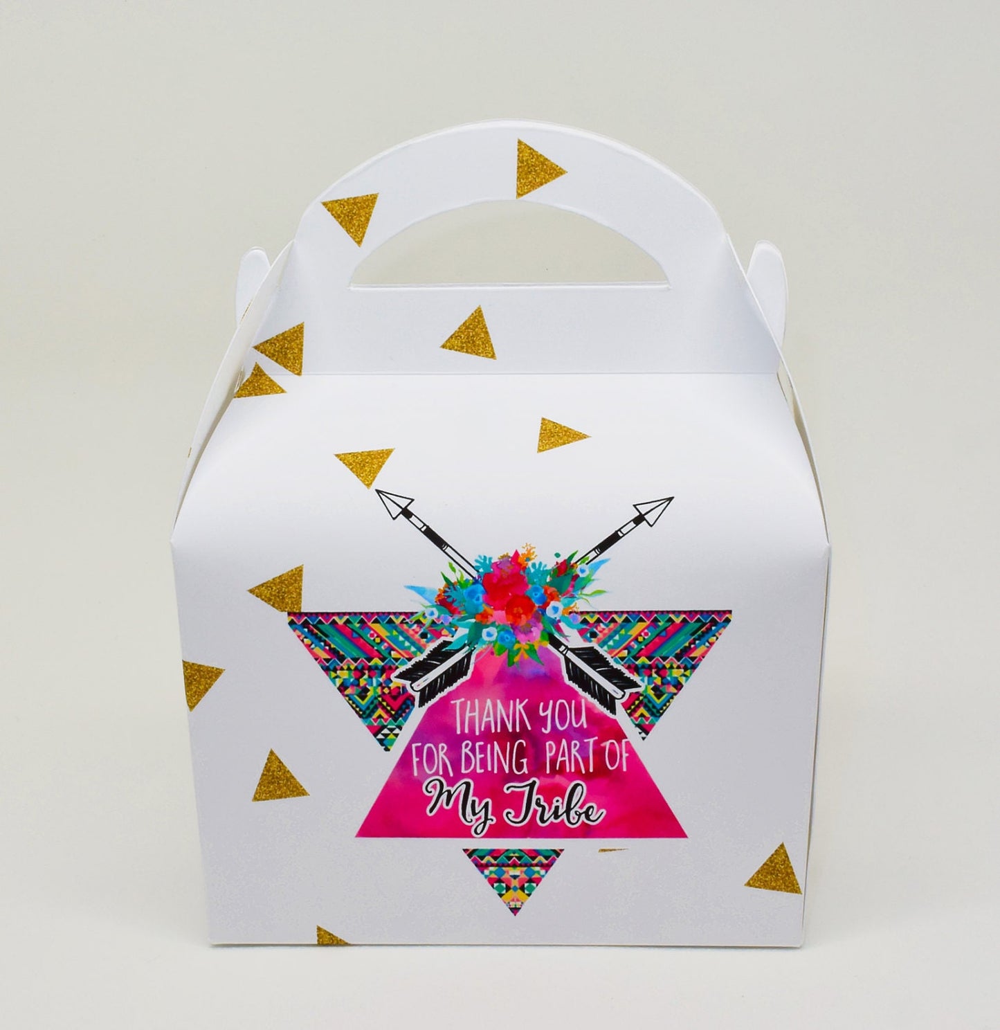Bride Tribe Personalised Hen Party Baby Bridal Shower Favour Gift Box