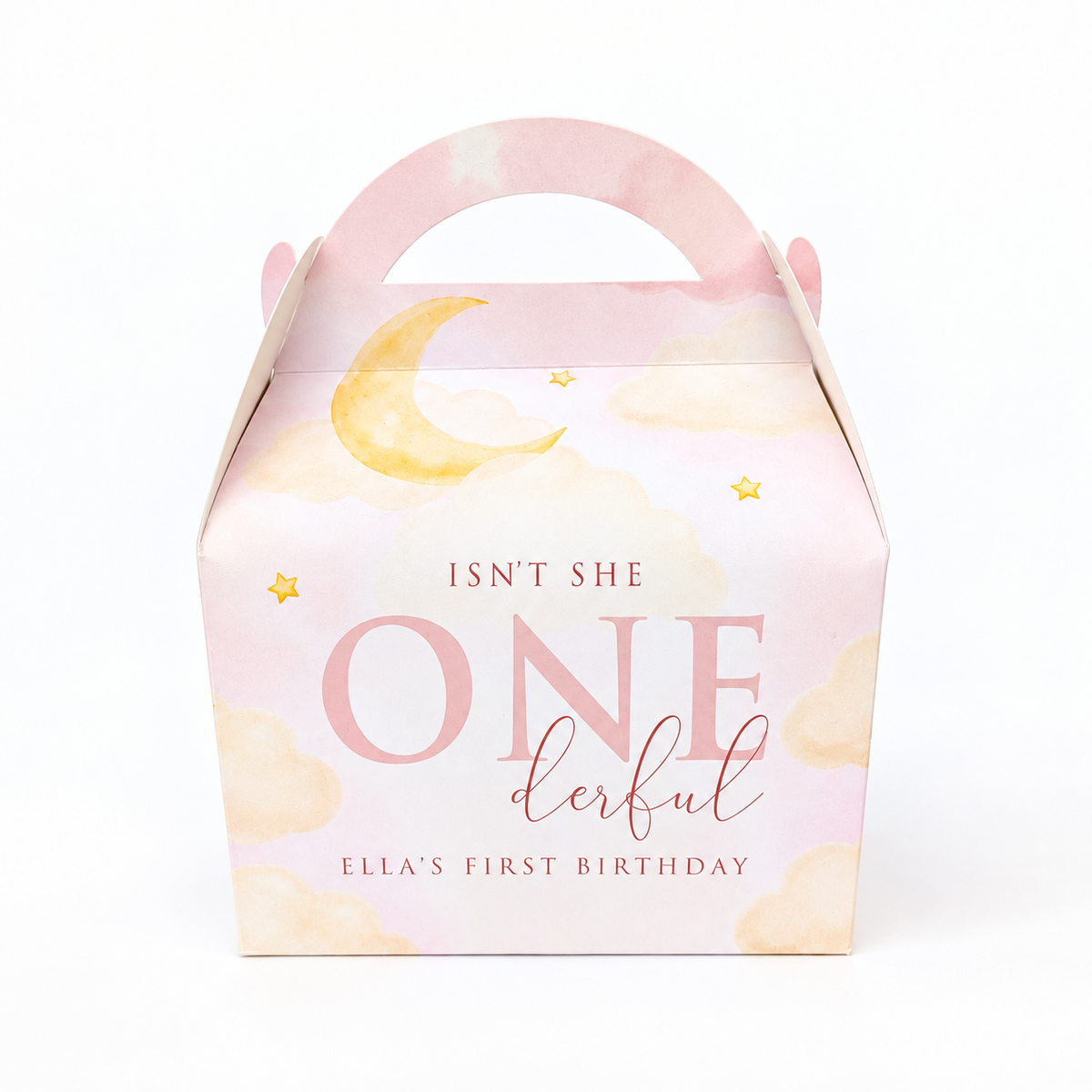 Moon and Stars Onederful First Birthday Party Boxes
