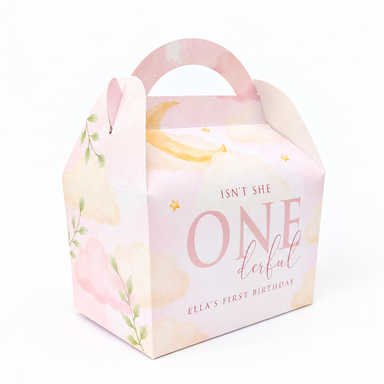 Moon and Stars Onederful First Birthday Party Boxes