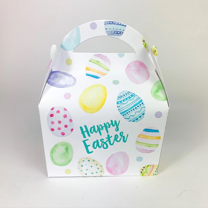 EASTER Egg Personalised Treat Boxes Gift Bags