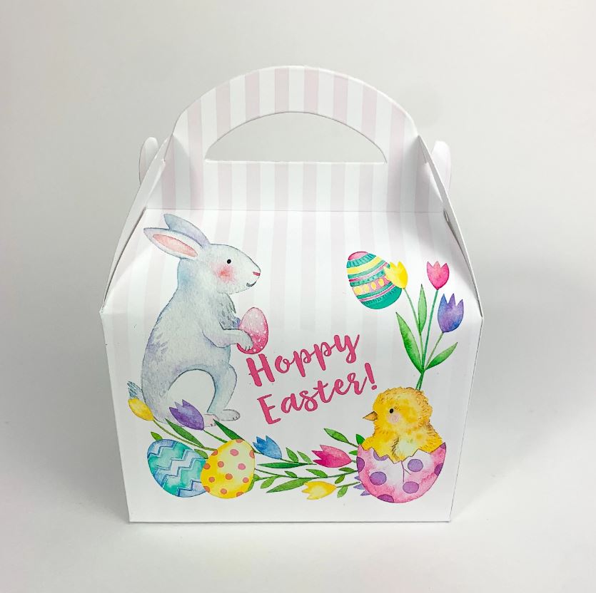 EASTER Bunny Personalised Treat Boxes Gift Bags