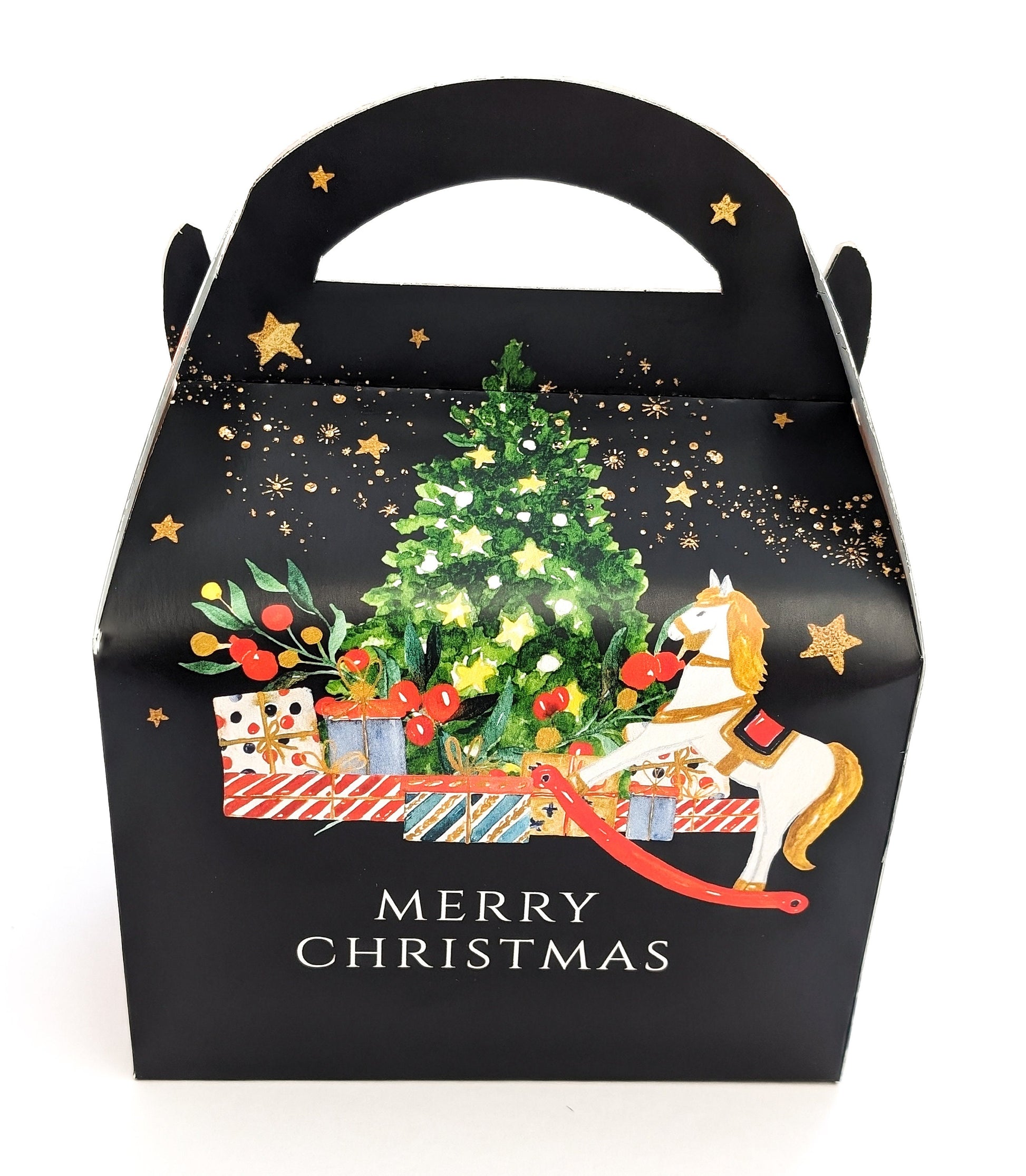 Personalised Classic Christmas Nutcracker Treat Boxes Advent Party Box favours