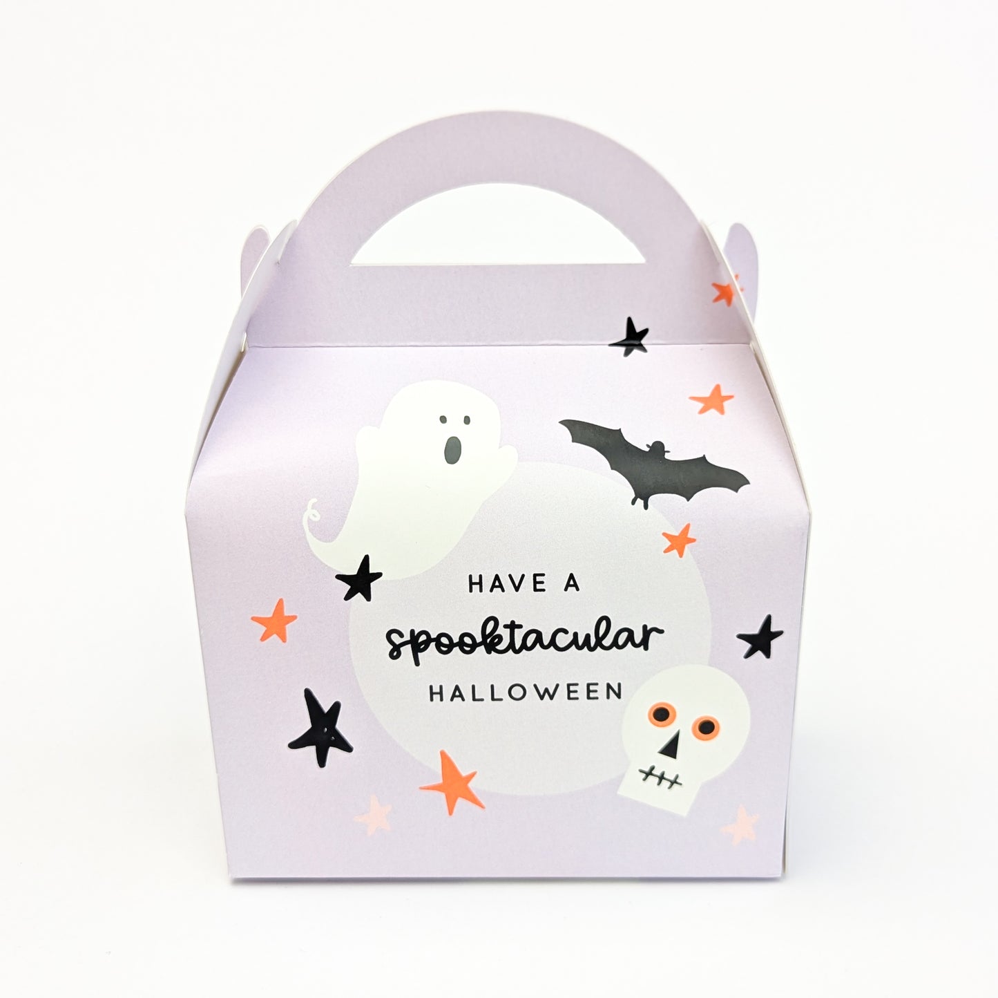 HALLOWEEN Cute Pastel Personalised Children’s Party Box Gift Bag Favour