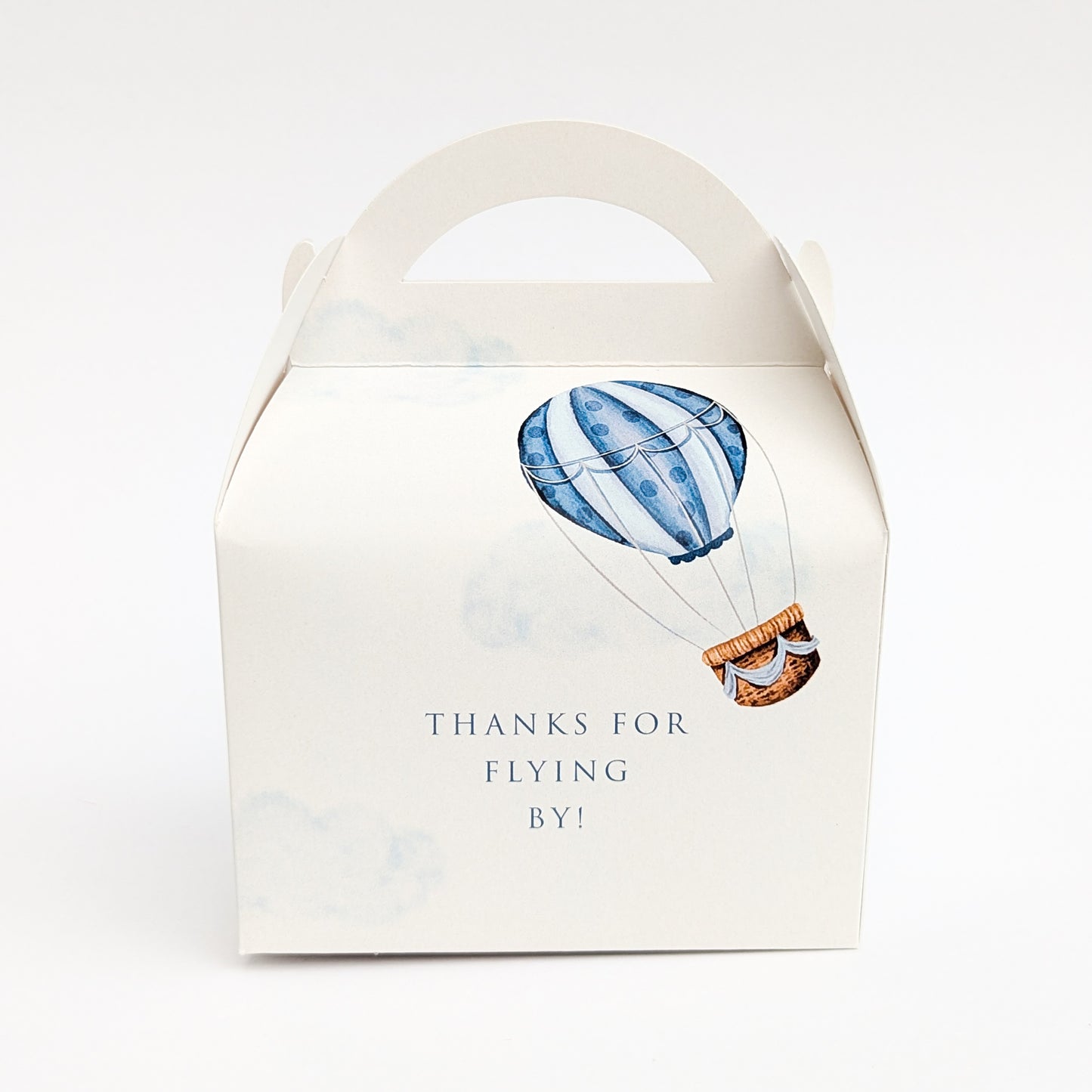 ONEderful Hot Air Balloons Personalised Children’s Party Box Gift Bag Favour