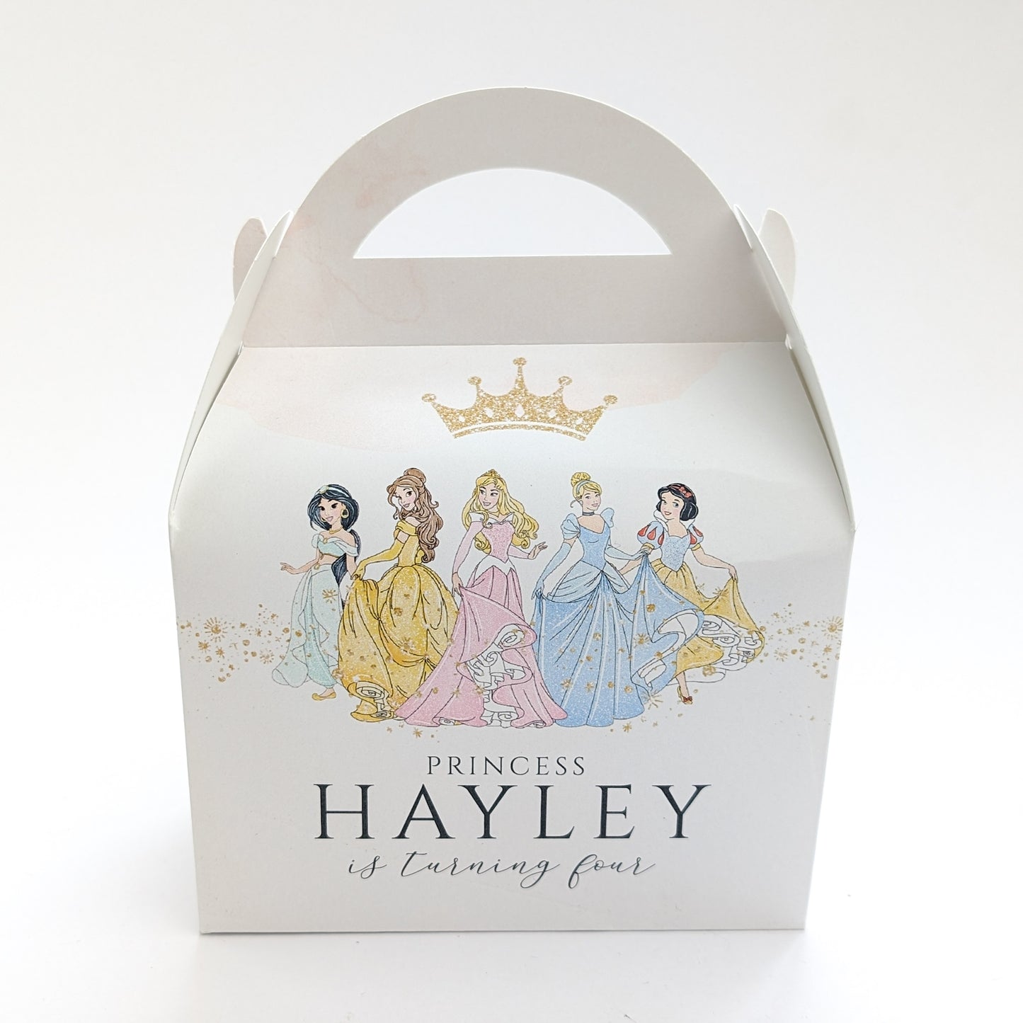 PRINCESSES Disney Princess Inspired Birthday Party Treat Boxes Gift Bags