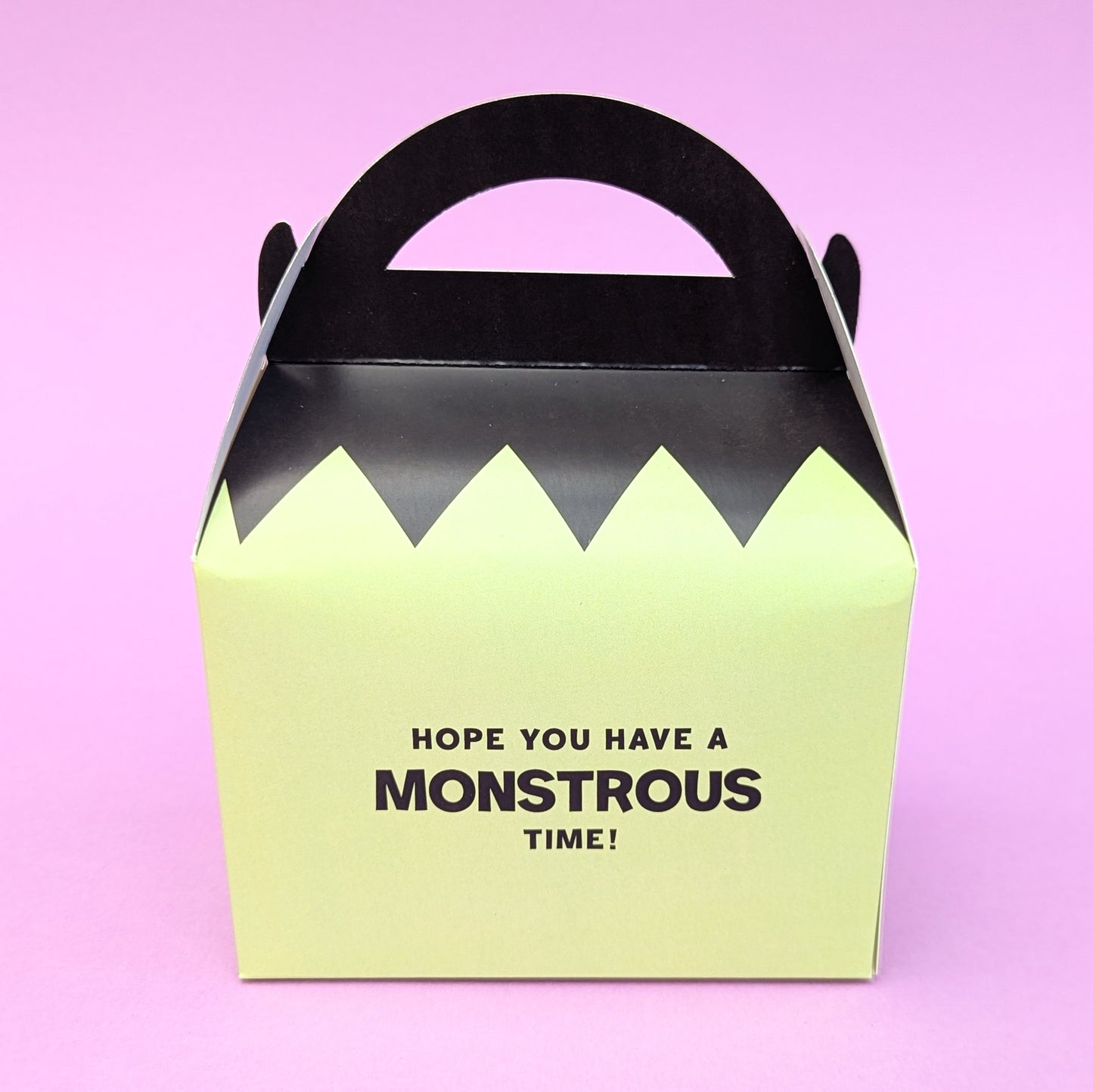 HALLOWEEN Frankenstein Personalised Children’s Party Box Gift Bag Favour