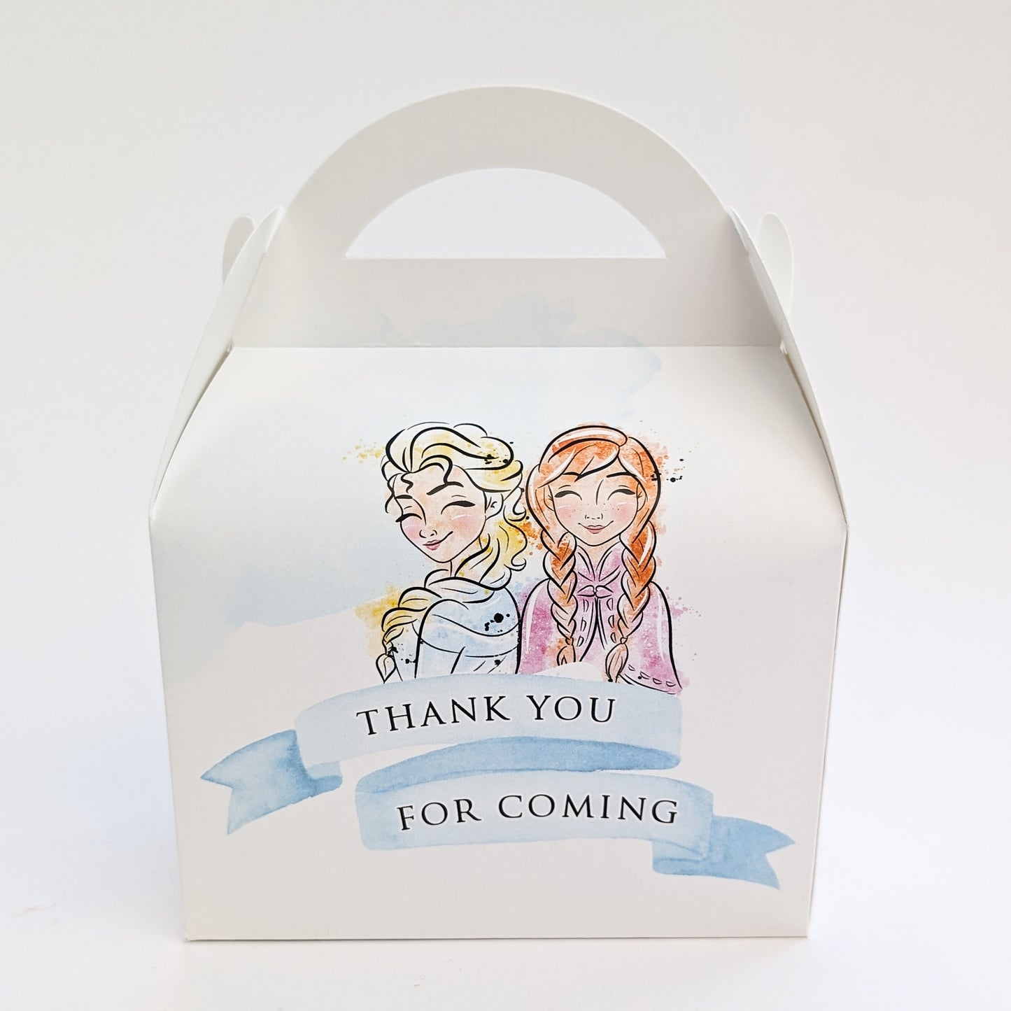 Frozen Elsa Sisters Birthday Party Treat Boxes Gift Bags