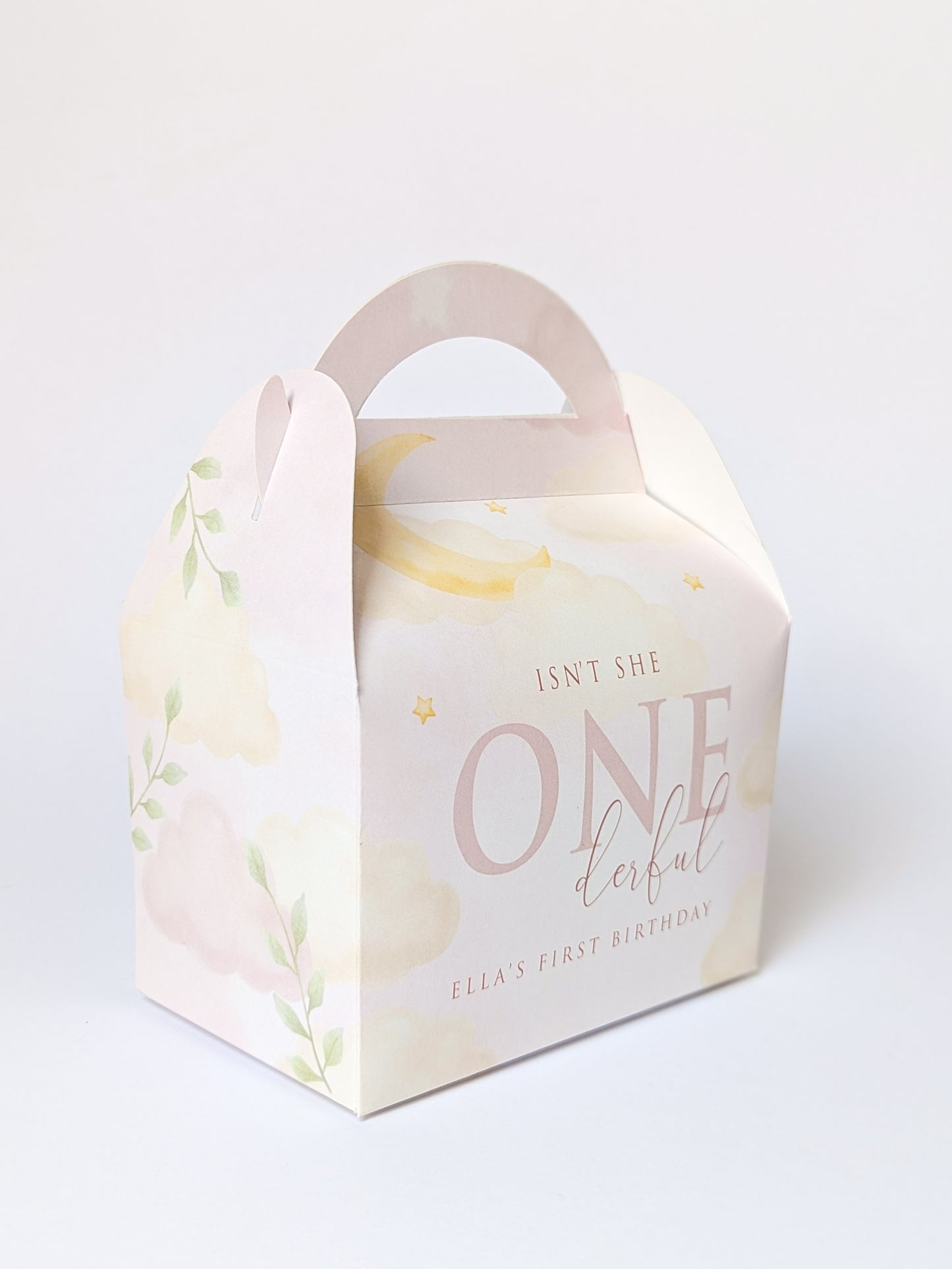 Moon and Stars Onederful First Birthday Party Boxes