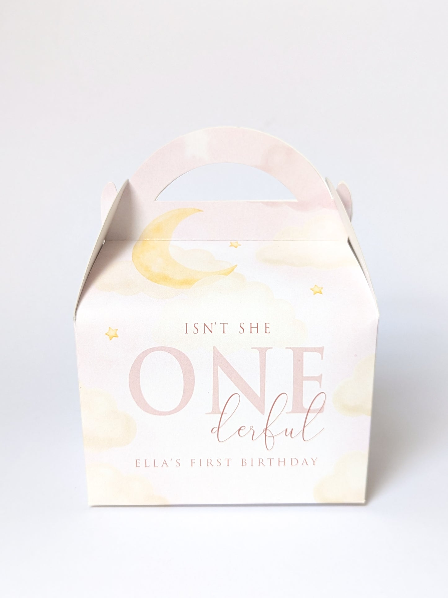 Moon and Stars Onederful First Birthday Party Boxes