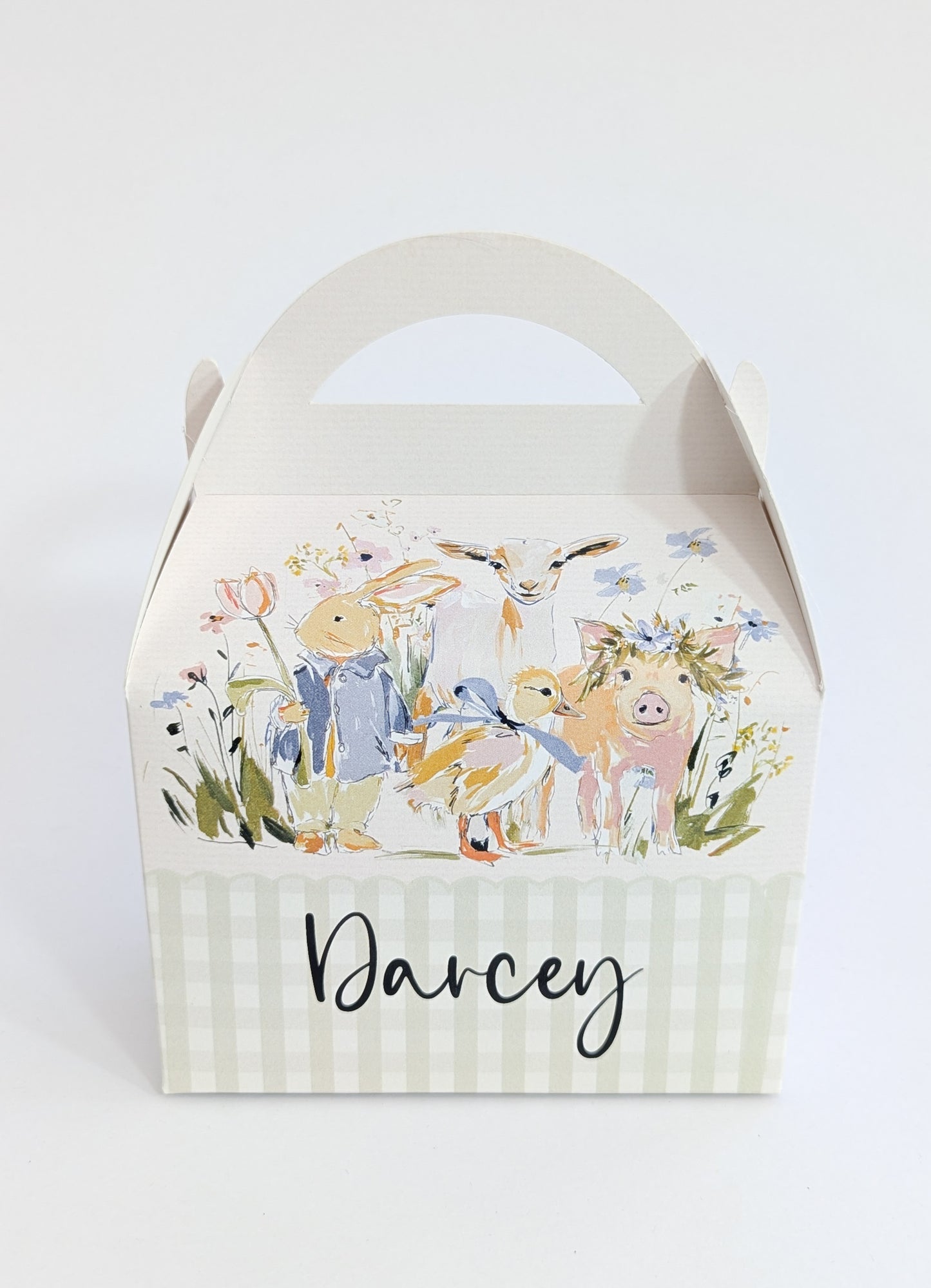 Easter Spring Animals Treat boxes, favour bag