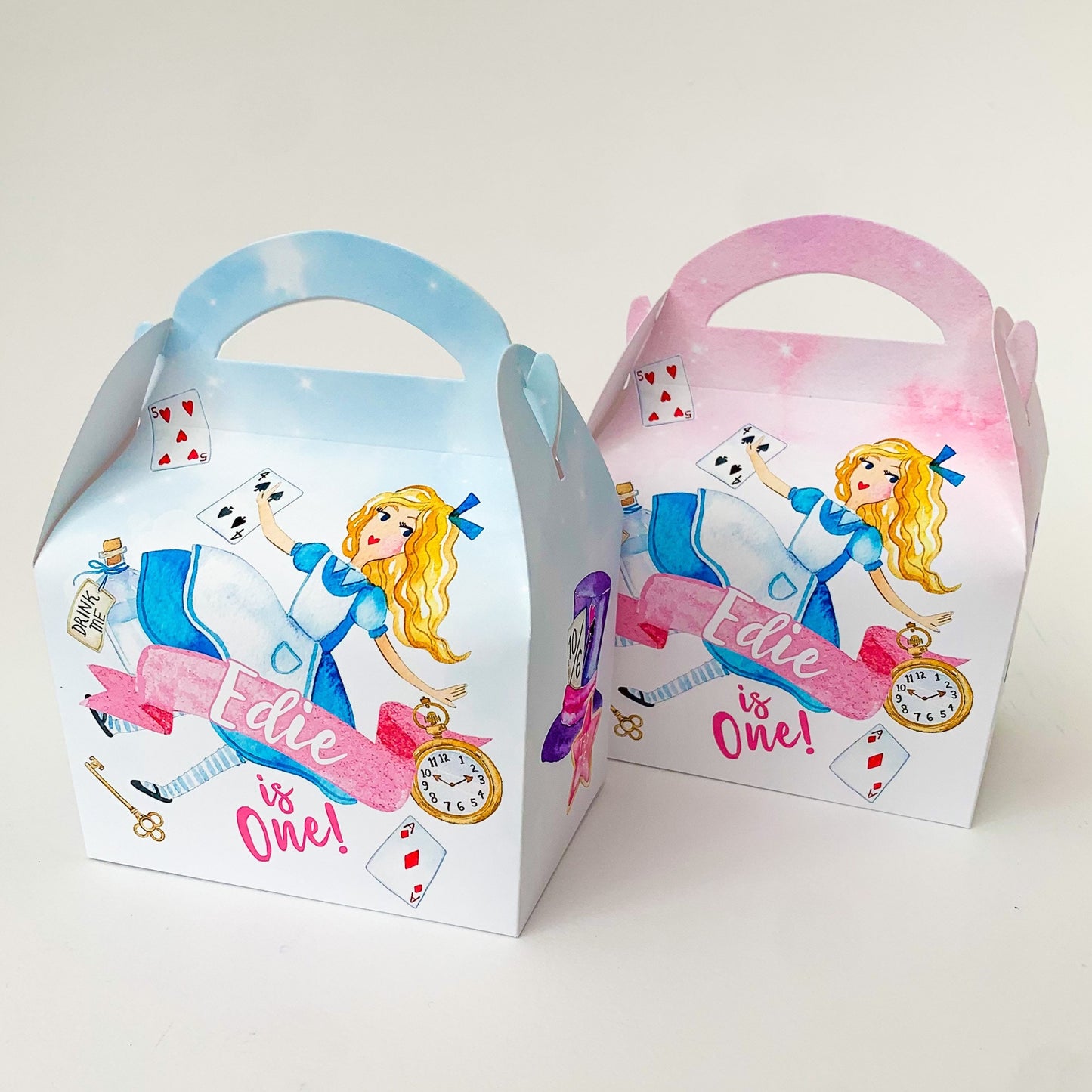 Alice in wonderland Personalised Children’s Party Box