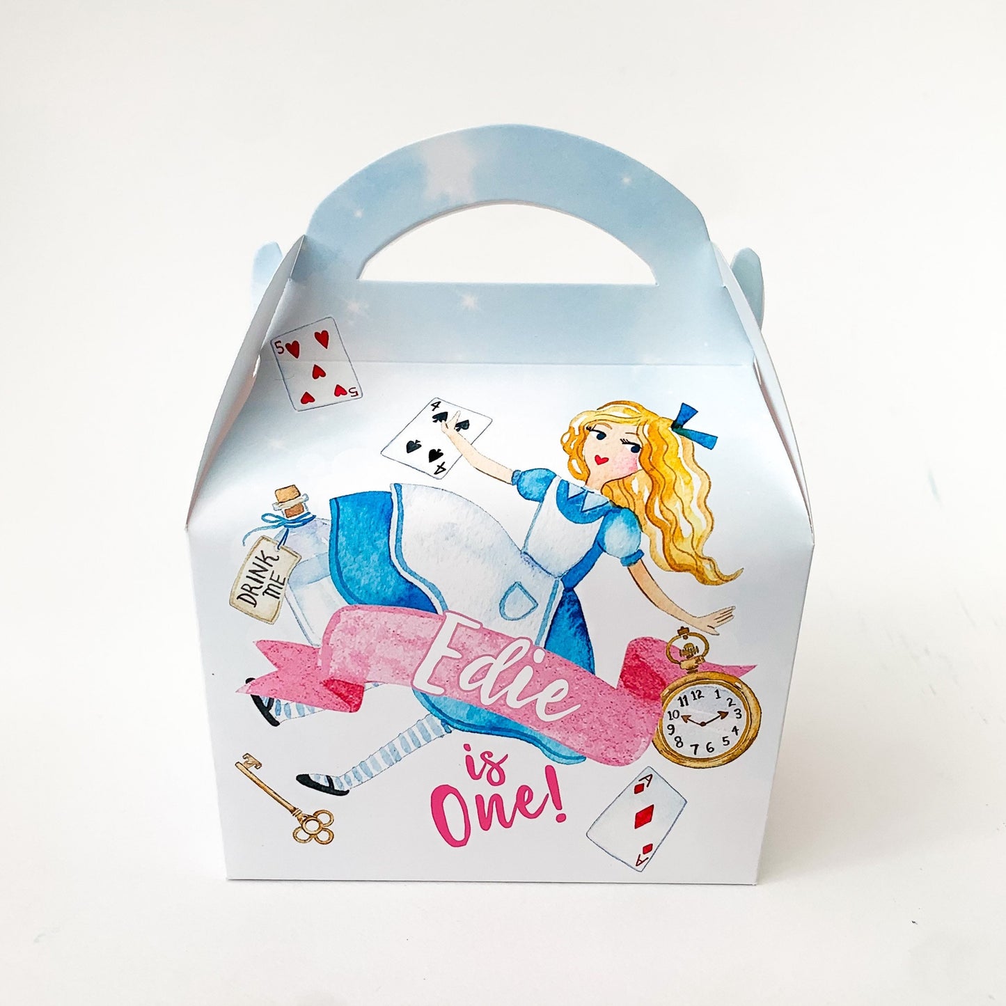 Alice in wonderland Personalised Children’s Party Box