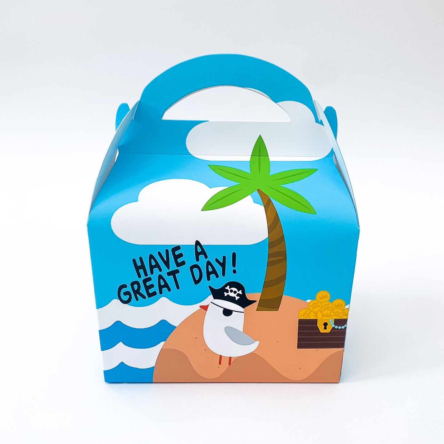 Pirates Personalised Children’s Party Box Gift Bag Favour