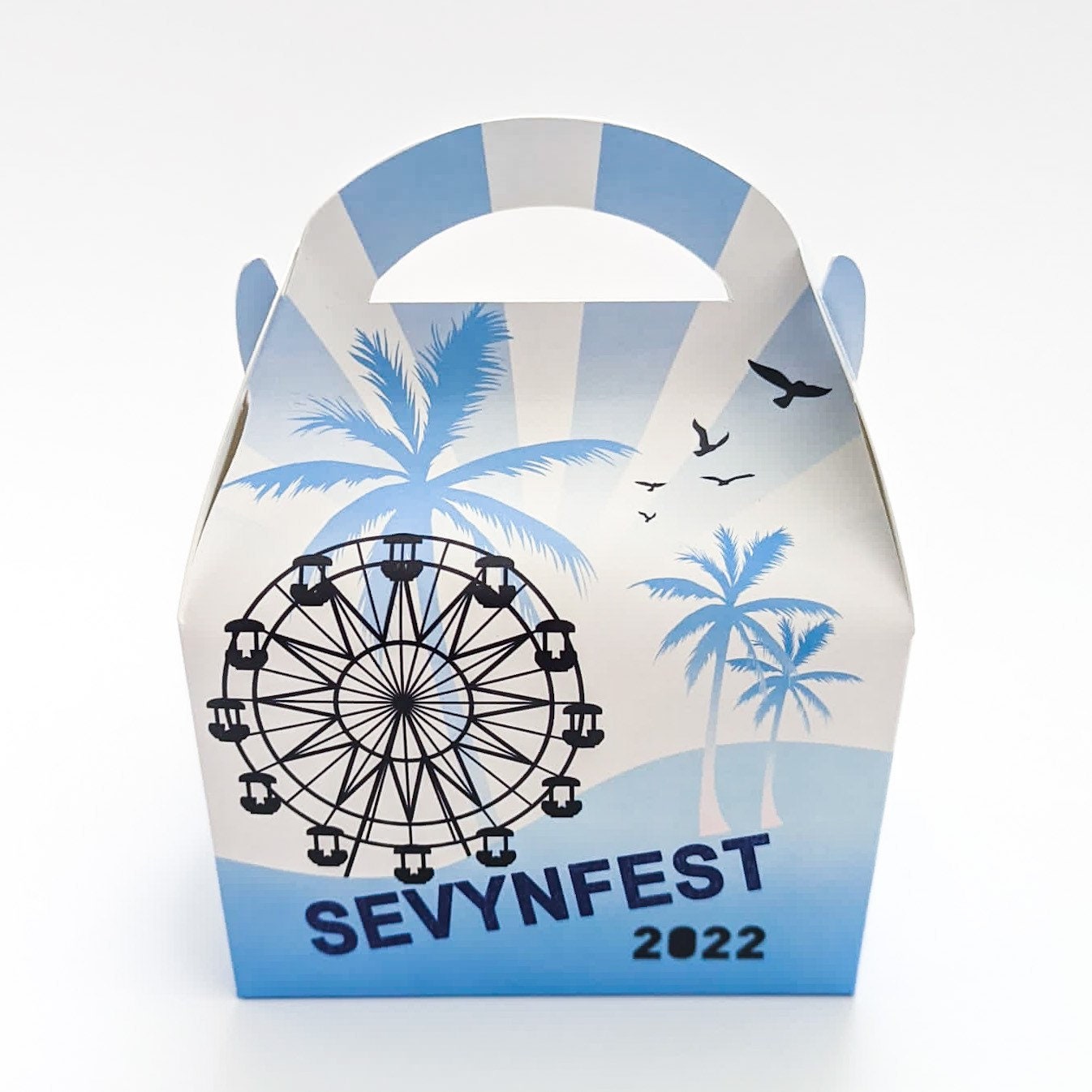 Festival Personalised Children’s Party Box Gift Bag Favour